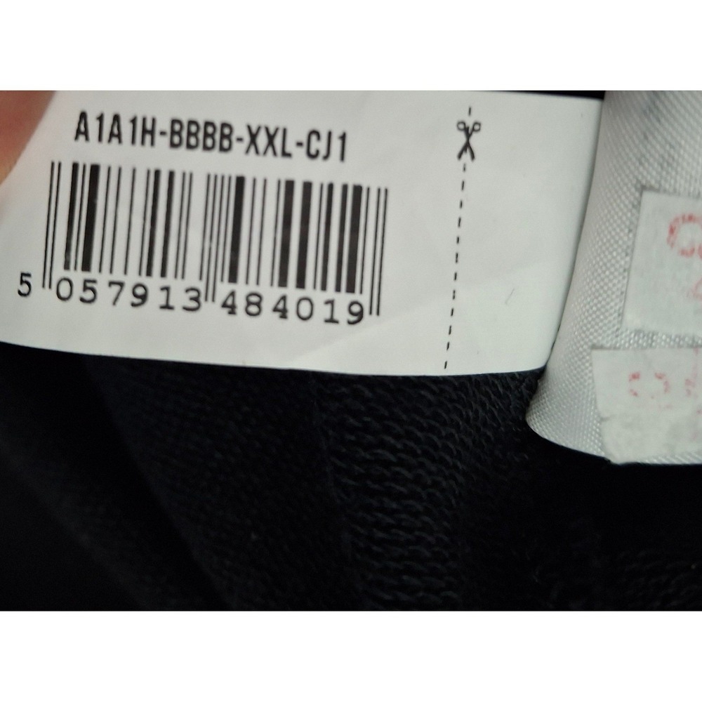 Gymshark Mens XXL Black Full Zip Hoodie Athletic Training Sweatshirt A1A1H - Picture 6 of 8